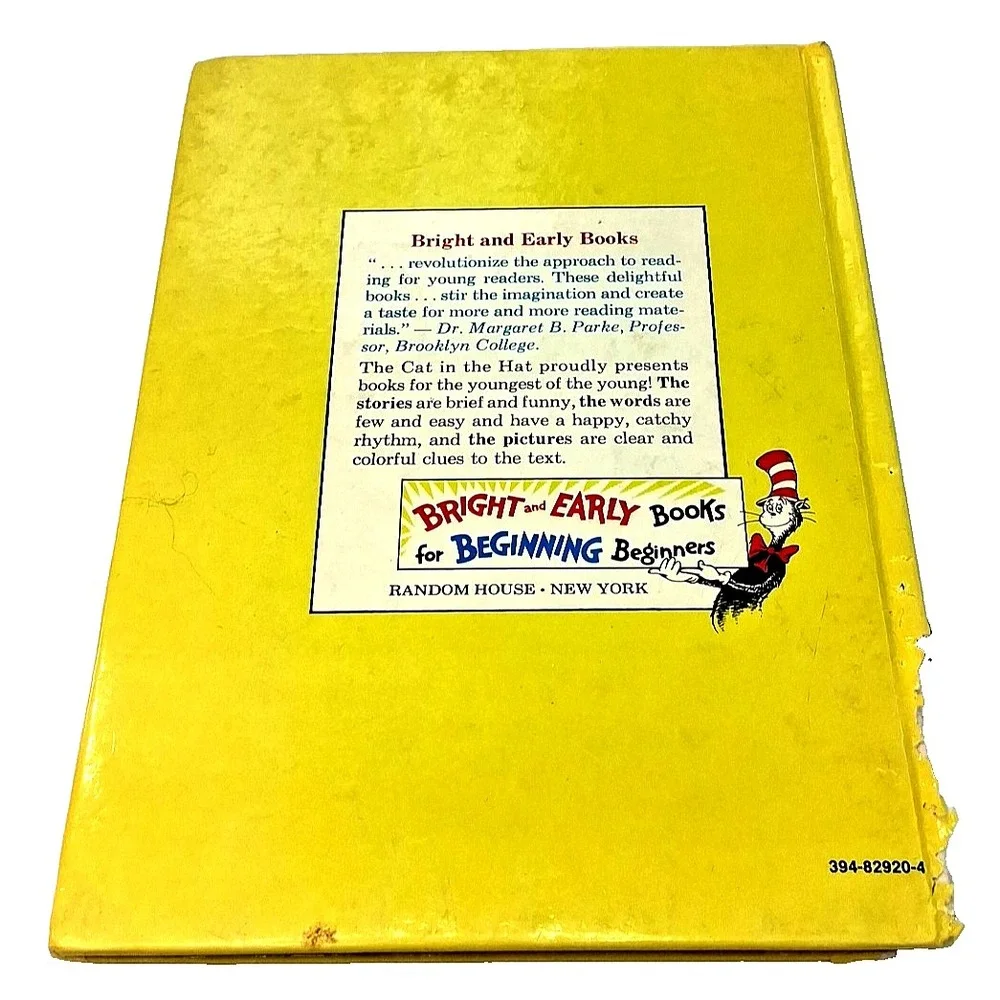 There's a Wocket in My Pocket Dr. Seuss 1st Edition 1974 Bright and Early Books